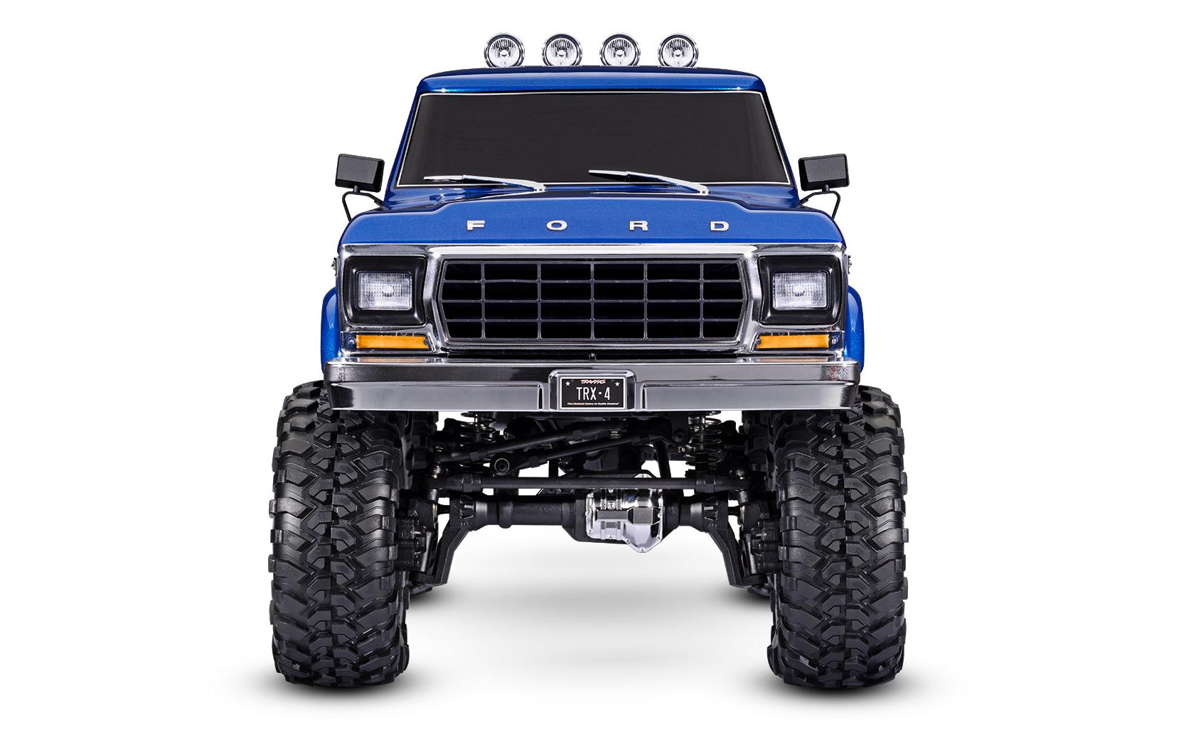 Scale Crawler TRX-4 Ford F-150 XLT High Trail Blau ARTR 1:10<br>Rockcrawler mit 1979 Ford F-150 Pickup Karosserie