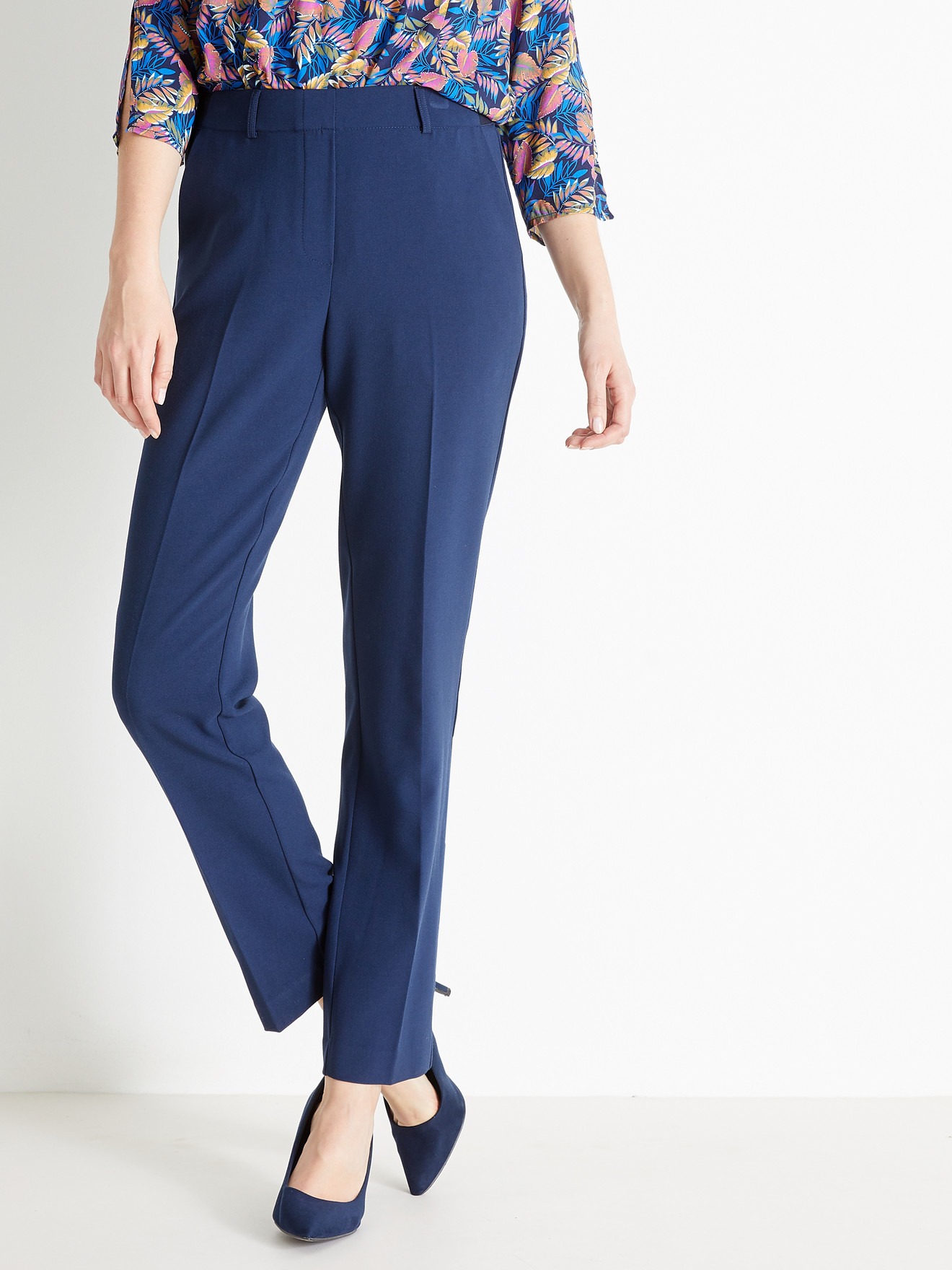 Pantalon entièrement élastiqué
