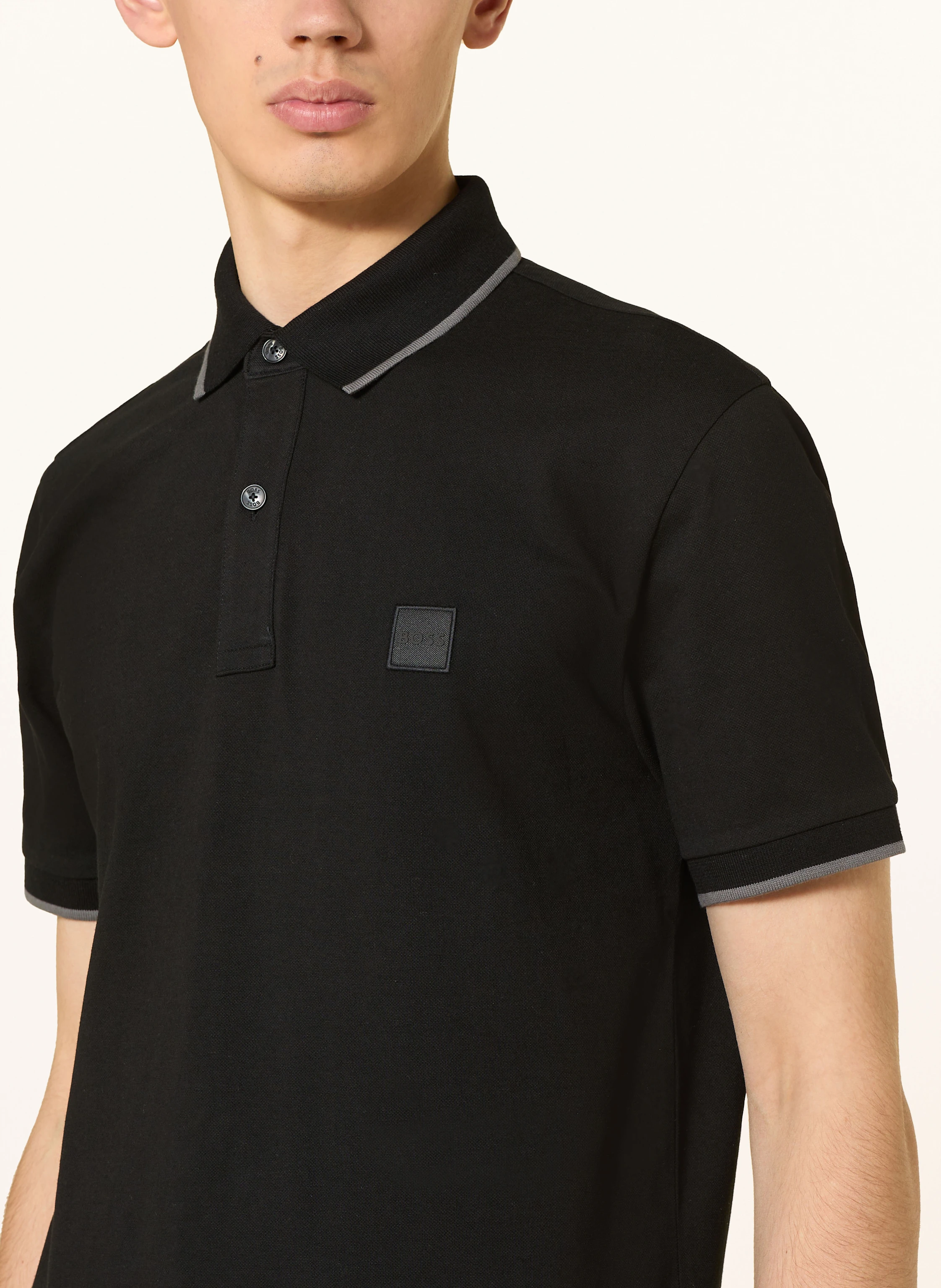 BOSS Piqué-Poloshirt PASSERTIP