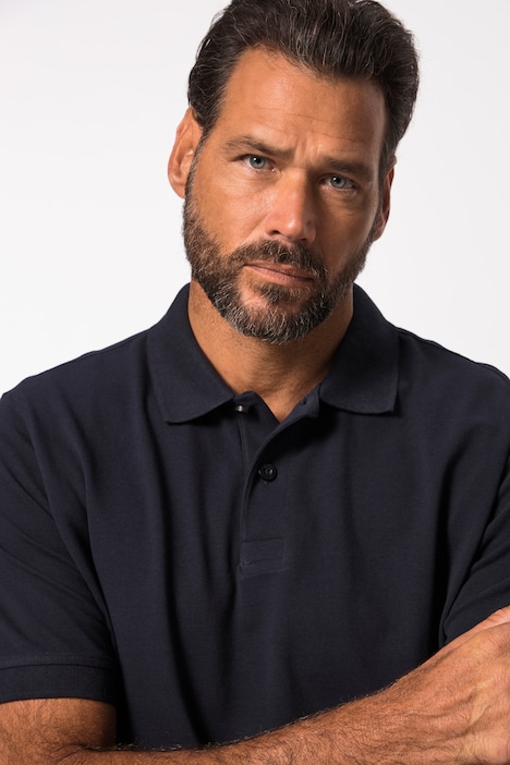 Poloshirt, Basic, Halbarm, Piqué, bis 10XL