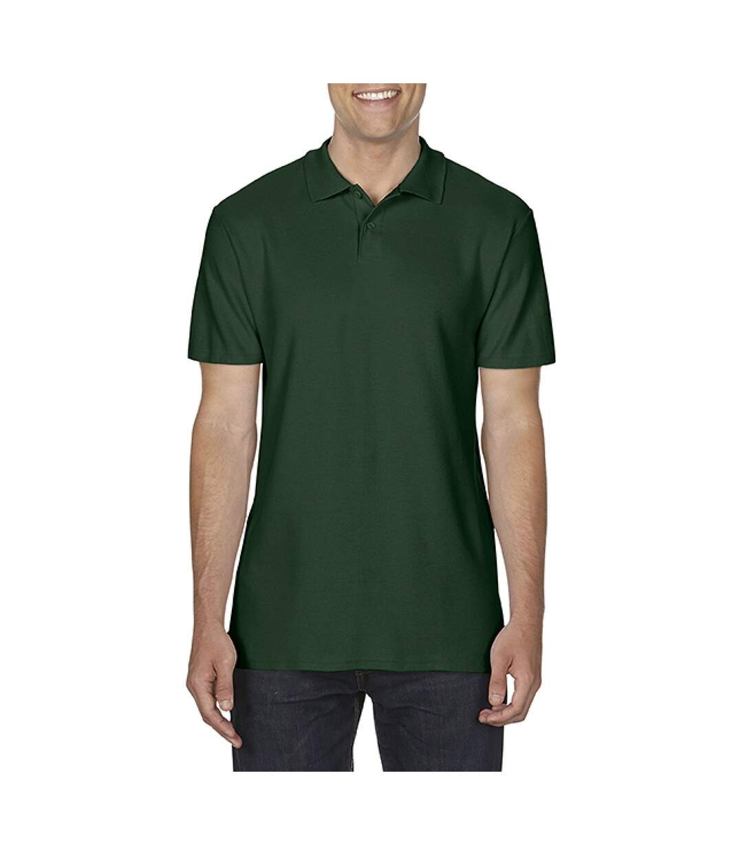 Gildan Softstyle - Polo - Homme (Vert foncé) - UTBC3718