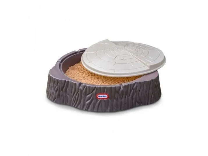 Little Tikes Woodland Sand Pit, 984,3 mm, 1098,6 mm, Brun, Sandkasse