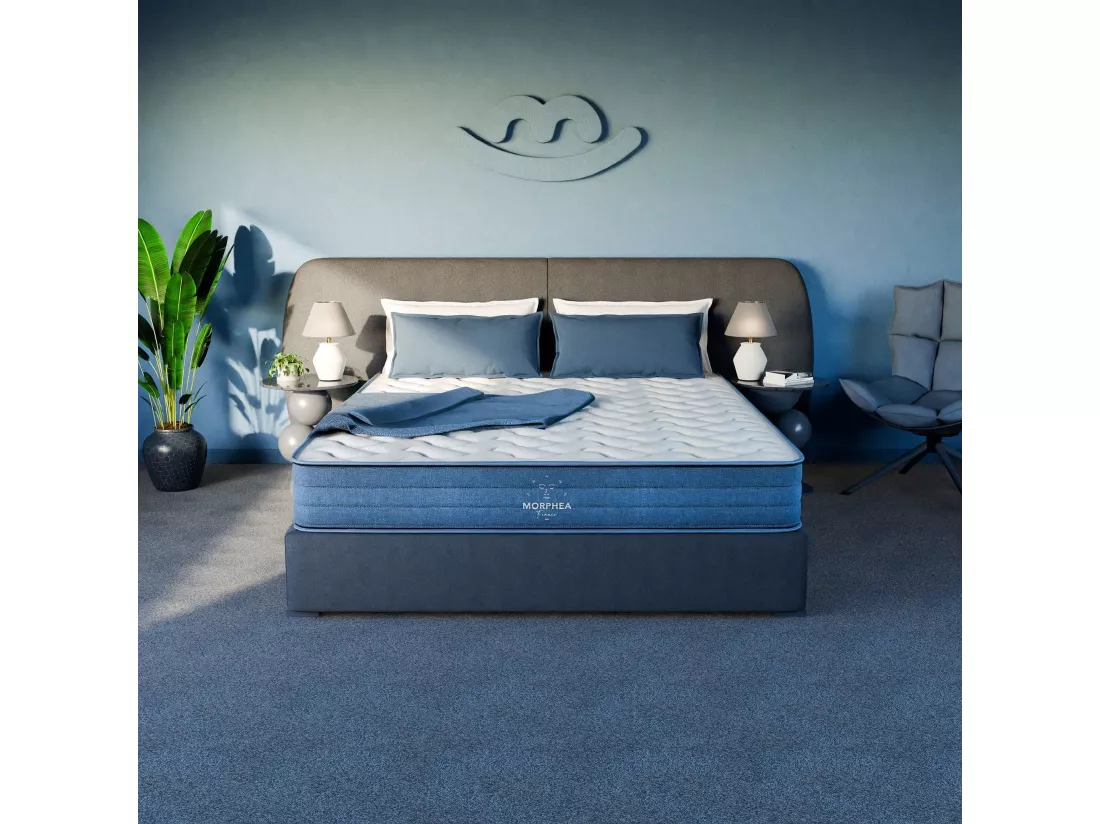 Matelas Hybride 140x200x20cm MILA - Mousse avec Ressorts Ensachés - soutien mi-ferme - Morphea