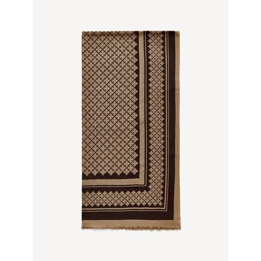 By Malene Birger Julee Uldtørklæde, Dark Mahogany