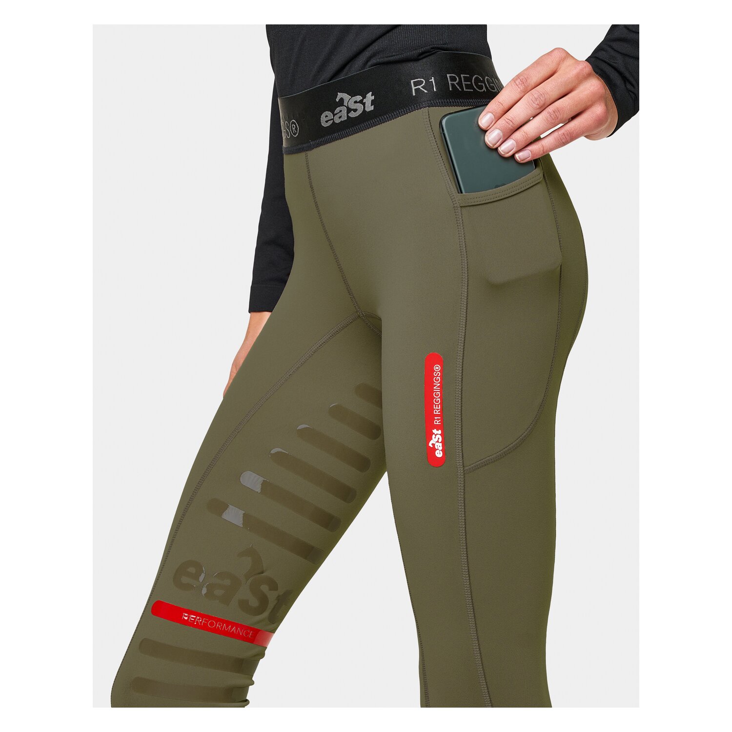 eaSt Reitleggings REGGINGS R1 - olive