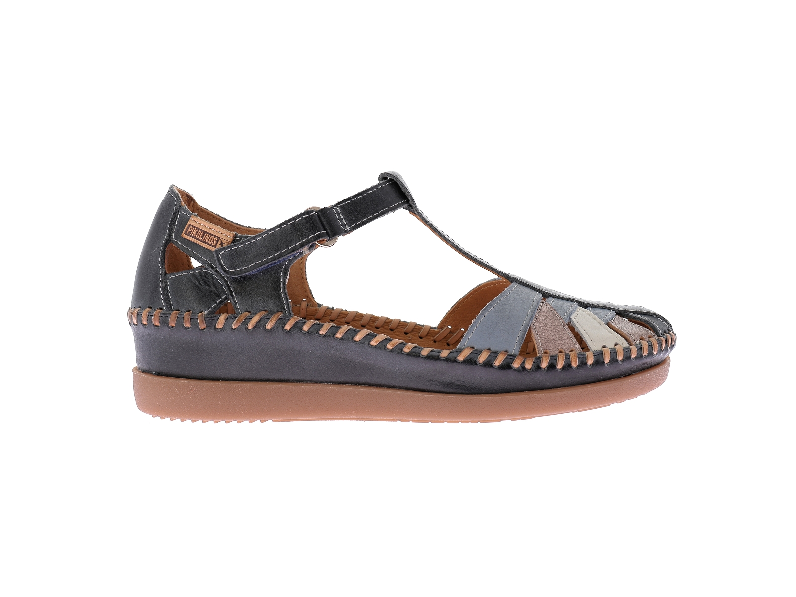 Pikolinos-CADAQUES W8K 0705C1 Cuir Multi Bleu