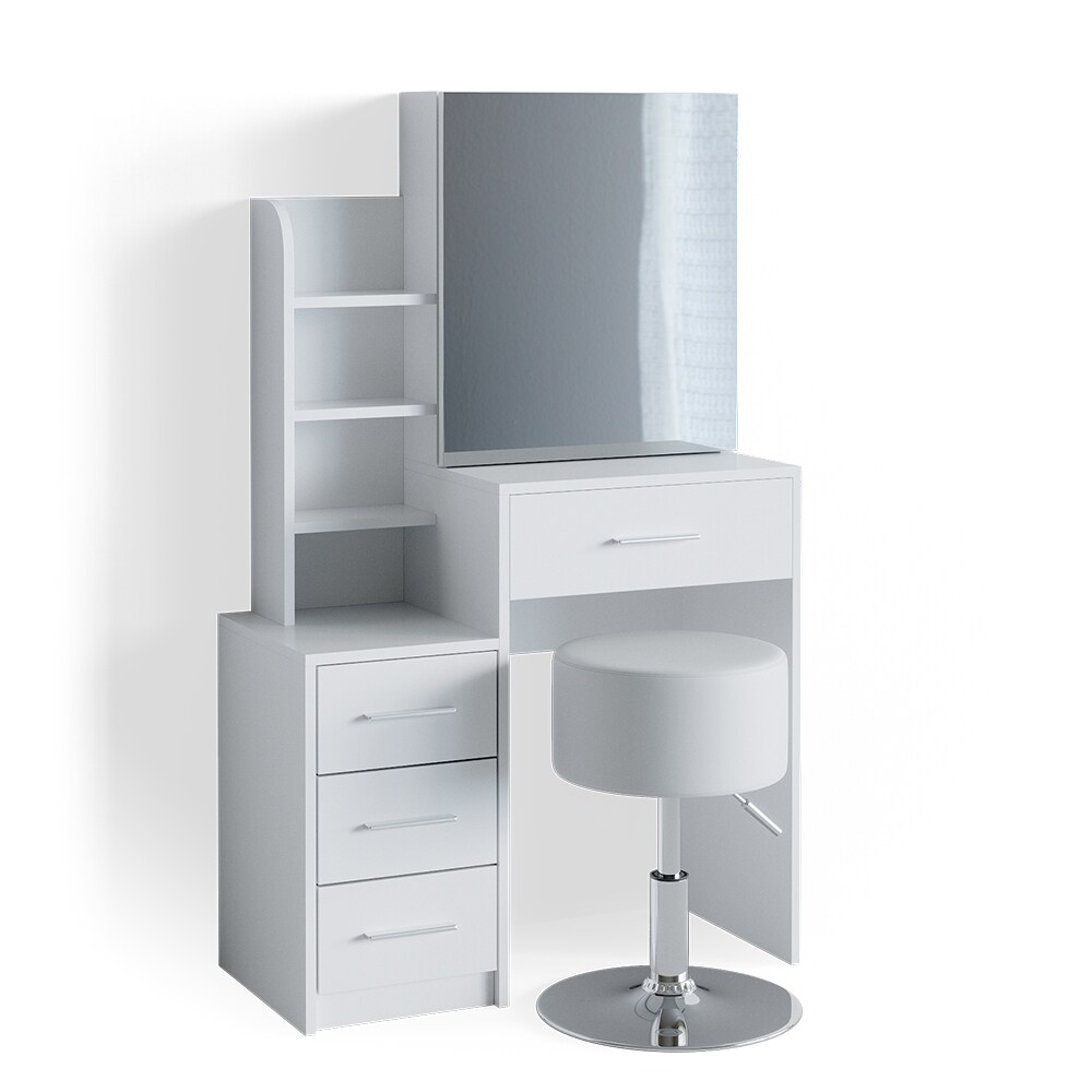 Vicco Schminktisch Frisiertisch Schminkkommode Conrada + Hocker Frisierkommode