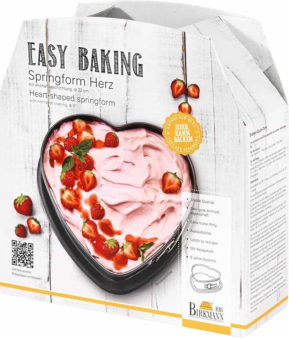 Springform Herz