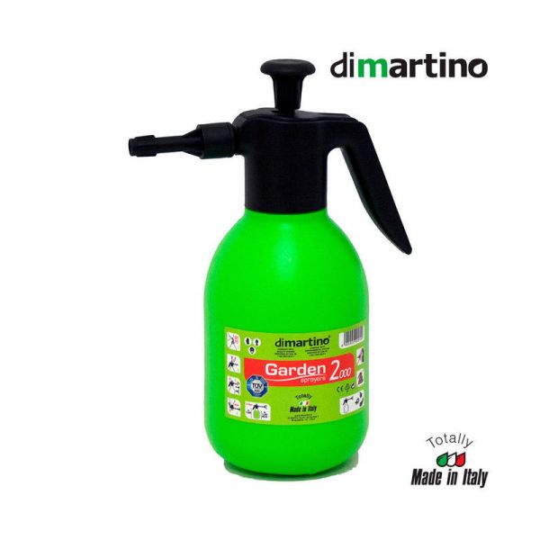 Dimartino Vaporizador Pulverizador 2 L, Haste de Aço, Mantém a Pressão Por Muito Tempo, Válvula Substituível, Bico Ajustável, Molas de Aço Inoxidáve - 74143