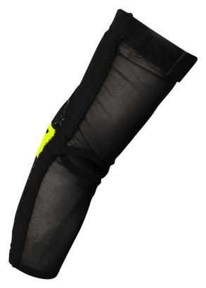 Coudières Shot Airlight Noir/Jaune Fluo Enfant - Taille Protection - KID S/M