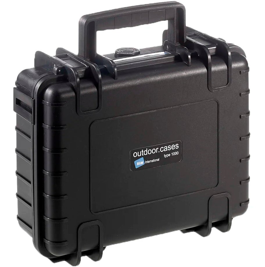 B&W Type 1000 Black Foam universele koffer