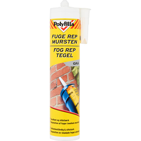 Polyfilla Fugereperation Mursten 310 ml - grå