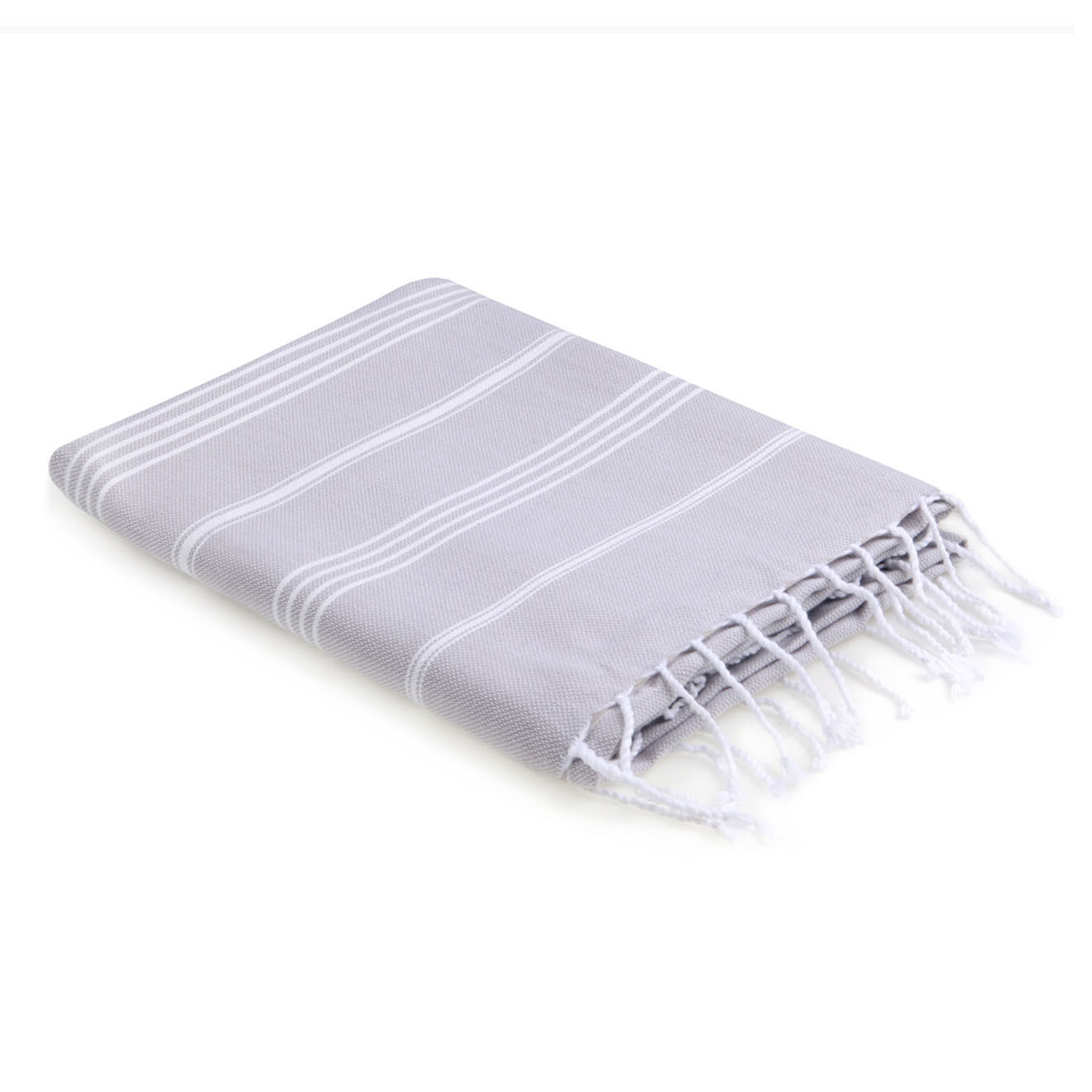Febronie Fouta Classique Mykonos gris perle - 100x200 cm