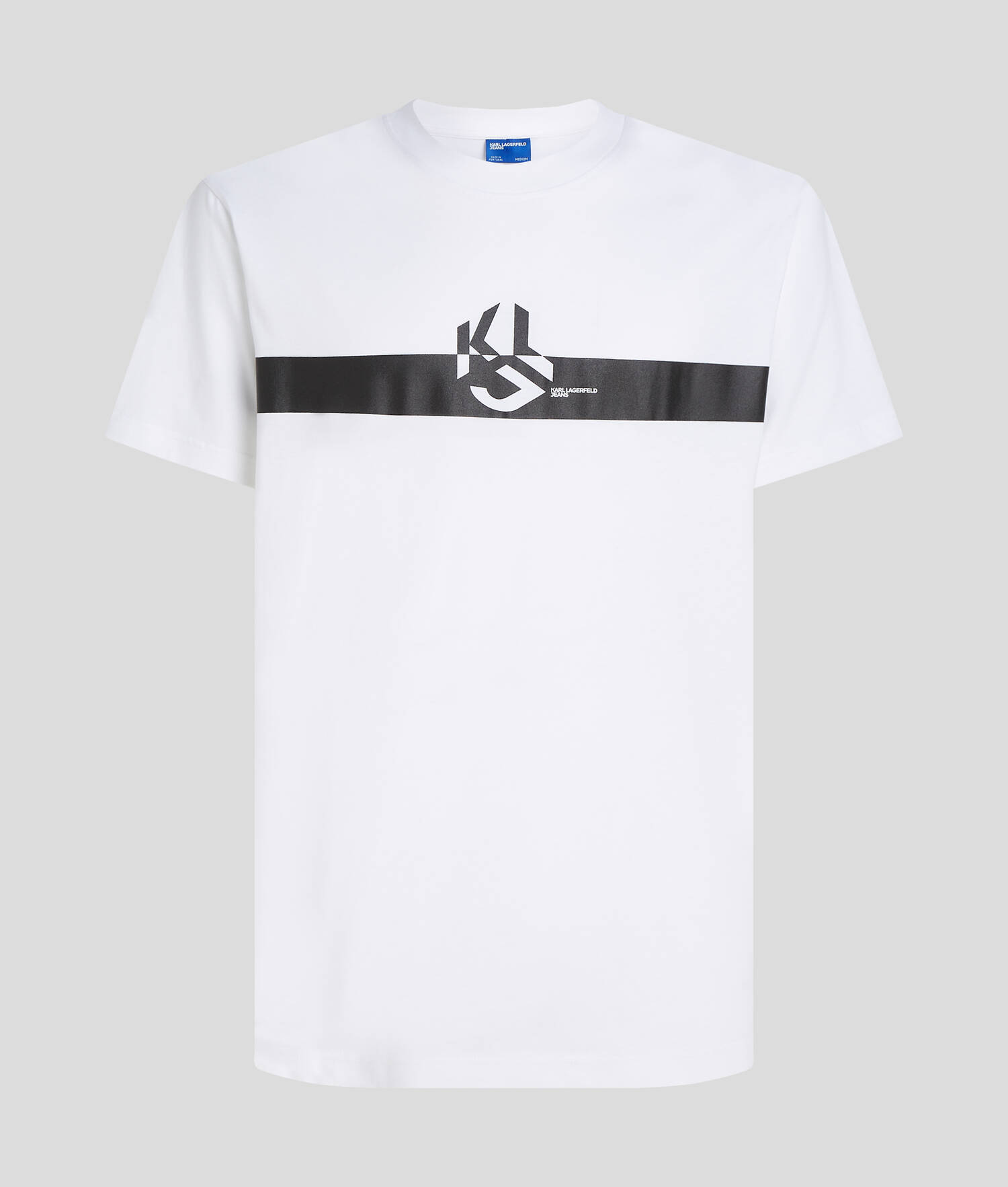 T-SHIRT RAYÉ KLJ MONOGRAM