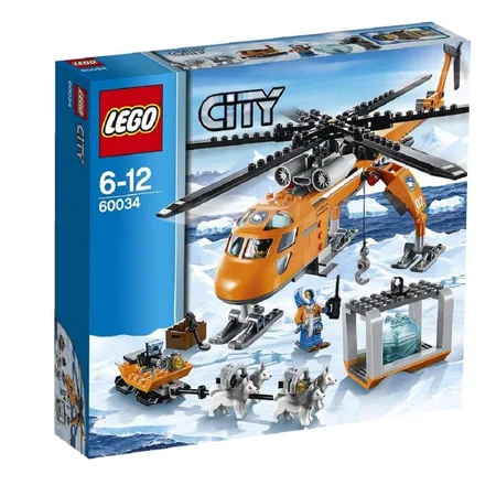 LEGO® City 60034 Arktis-Helikopter mit Hundeschlitten