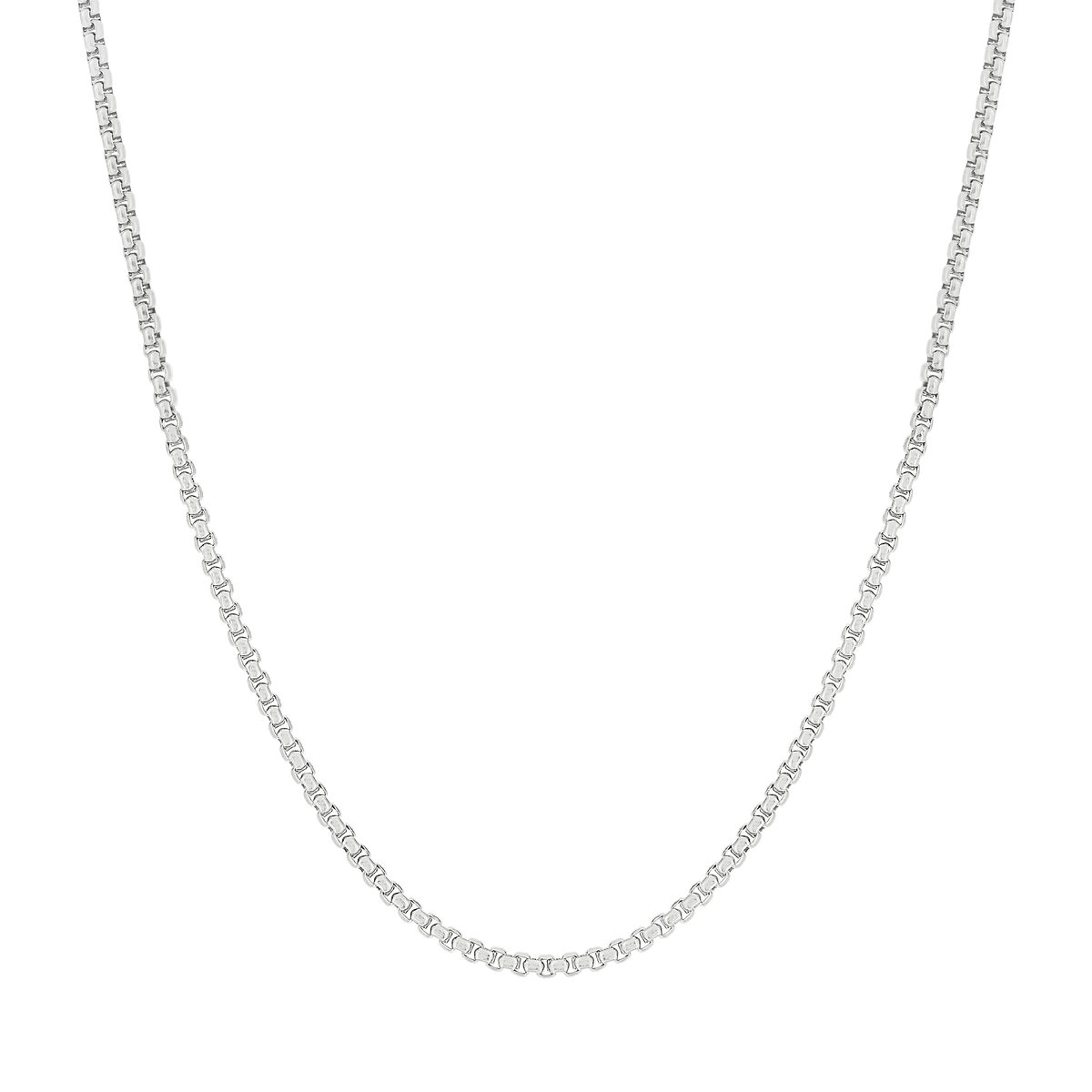 Chaîne acier maille jaseron 60 cm