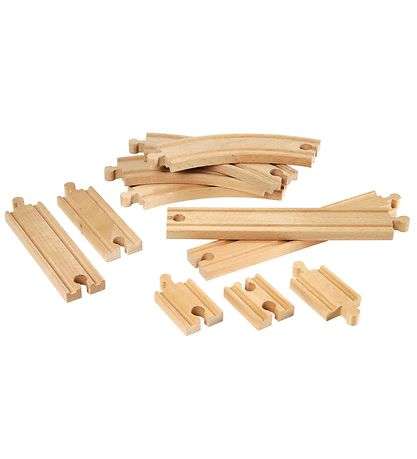 BRIO WoRød Skinnes?t - 11 dele - Tr? 33401