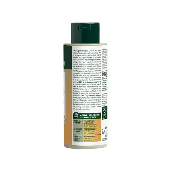 Shampoo Herbatint Reparador para Cabelos Secos ou Danificados 260 ml
