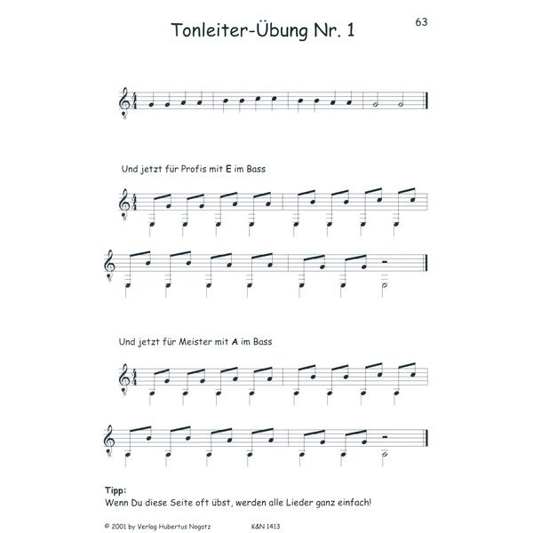 Verlag Hubertus Nogatz Gitarrenzauber Bd.1