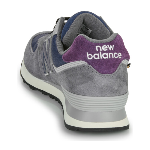 New Balance - 574 - Gris / Bleu / Bordeaux