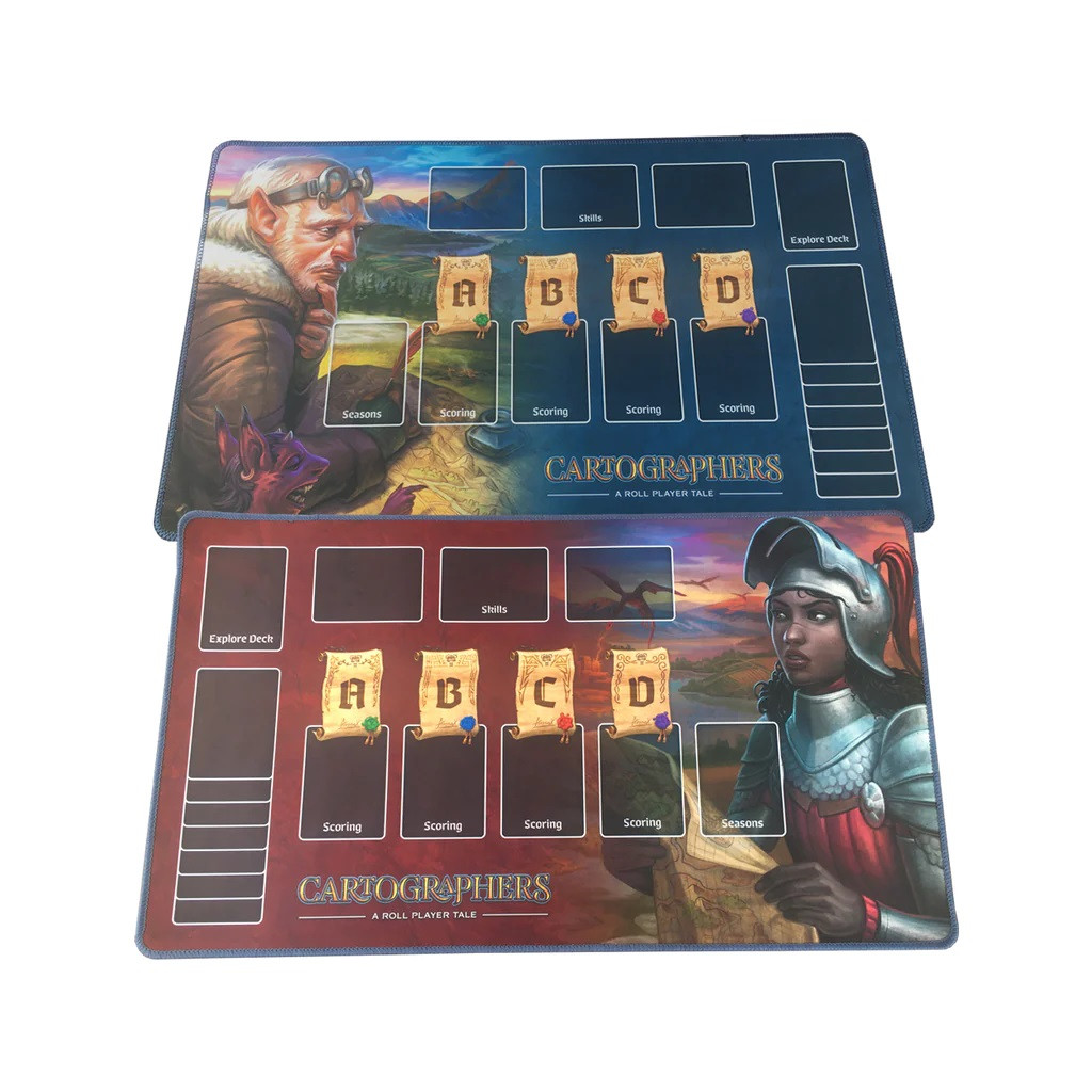 Cartographers: Playmat (Double-sided)