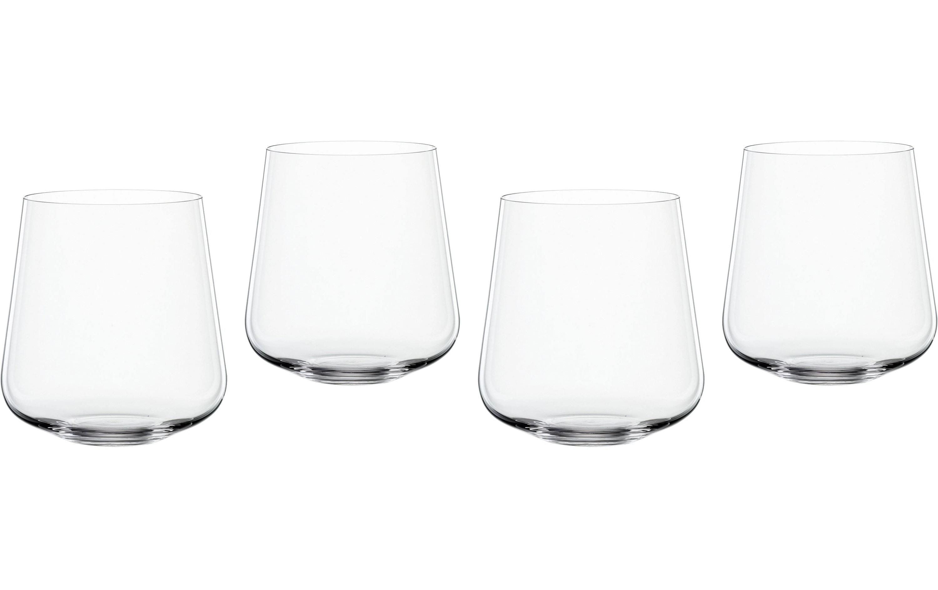 Trinkglas Definition 430 ml, 4 Stück, TransparentElegantes Wassergläser-Set aus Kristallglas