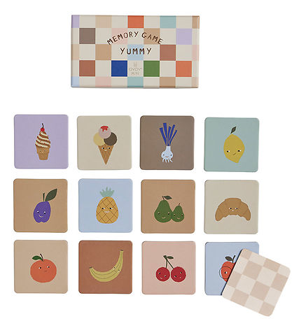 OYOY Memory-Spiel - Yummy+ - 24 Teile - Multi