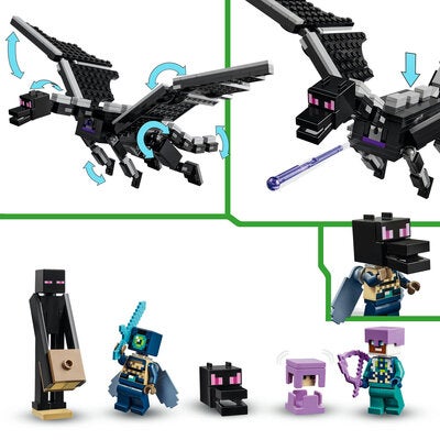 LEGO Minecraft 21264 Enderdrage og End Ship