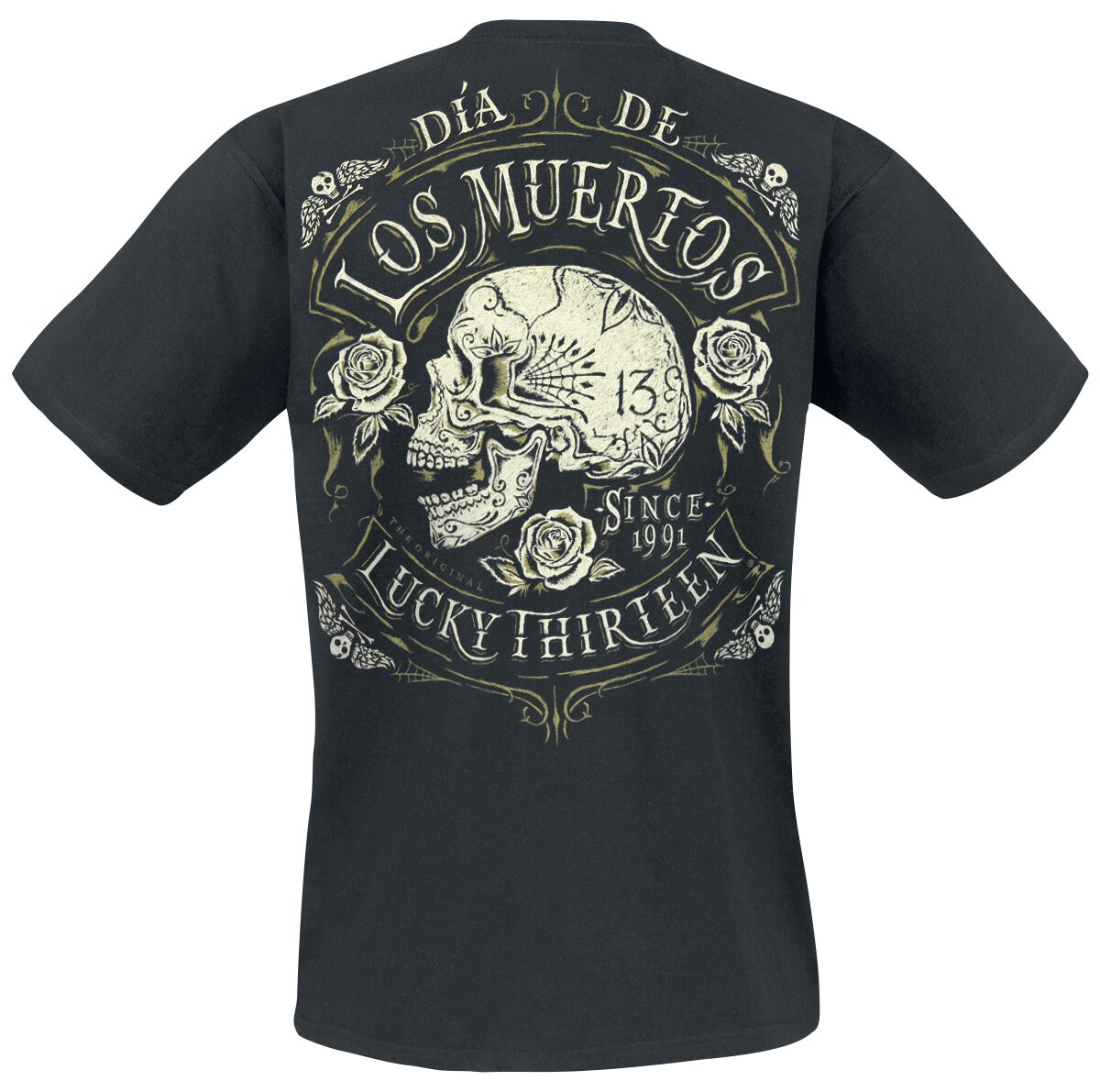 Dead Skull | Lucky 13 T-Shirt Manches courtes