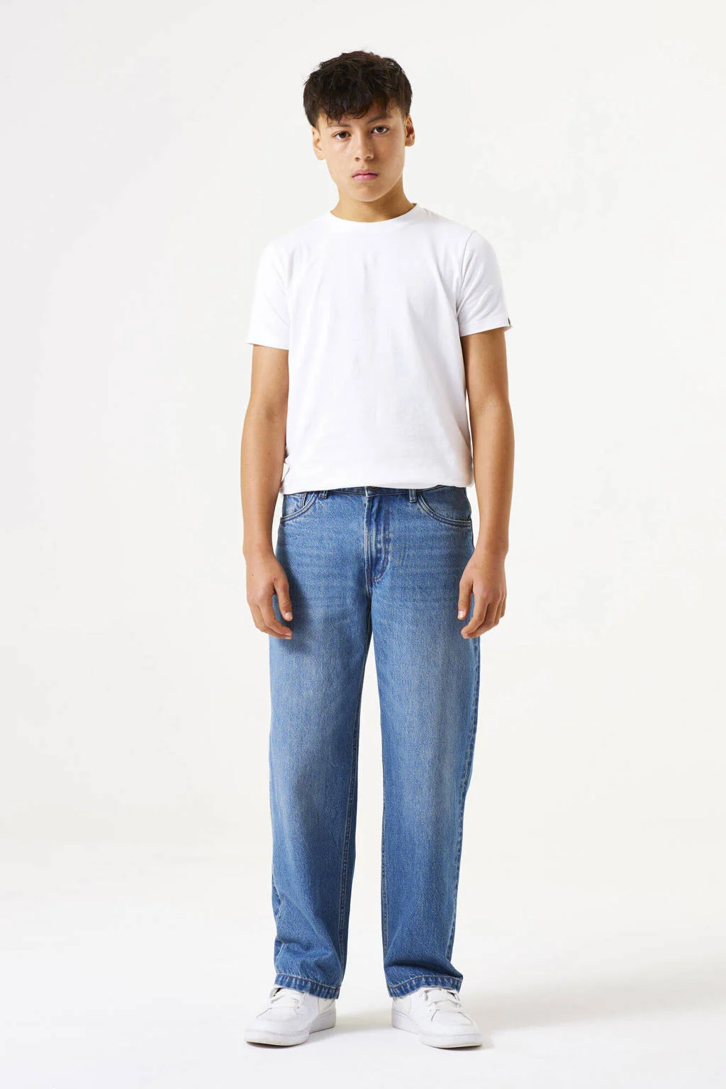 Garcia loose fit jeans medium blue denim