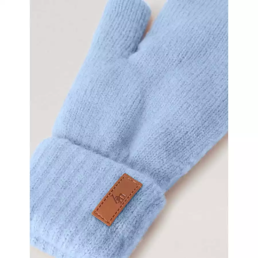 BabyMocs Handschuhe Vegan blau
