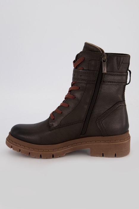 Tamaris Leder-Boots, Zipper, Plüschfutter, Weite H