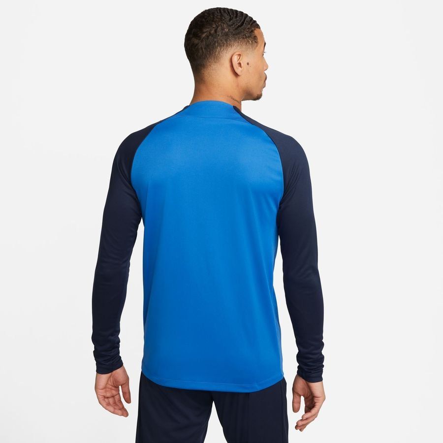 Nike Maillot d'Entraînement Dri-FIT Academy Pro Drill - Bleu/Bleu Foncé/Blanc