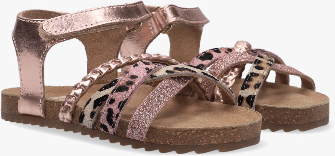 GIOSEPPO ros&eacute;gouden gioseppo sandalen trenton