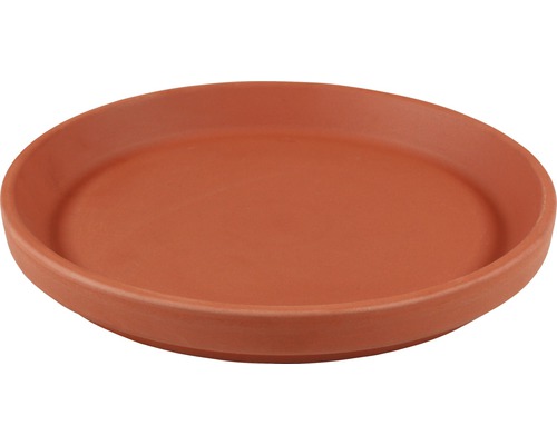Bloempot schotel Spang XLU klei Ø 6,3 H 1 cm terracotta