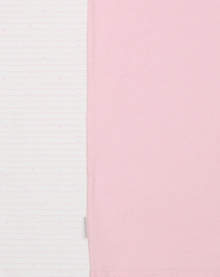 Unterhemd CLASSICS – PFERD 2er Pack in rosa/weiß