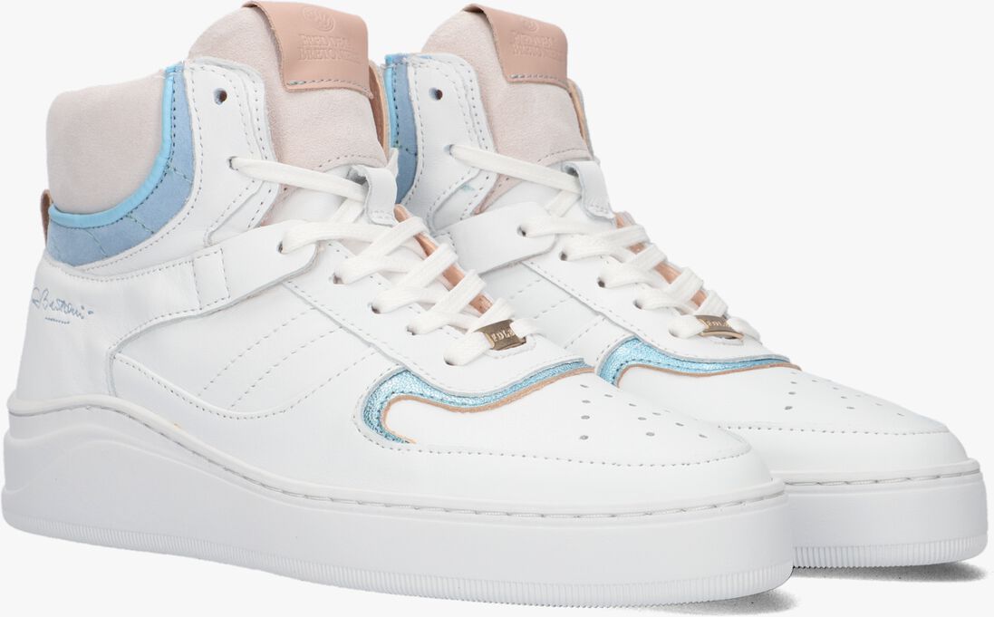 FRED DE LA BRETONIERE witte fred de la bretoniere hoge sneaker 102010057
