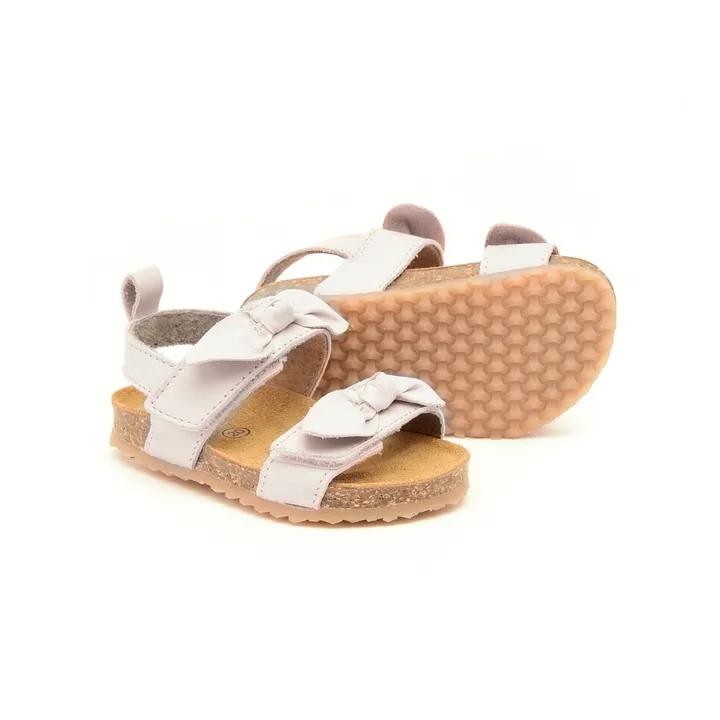 Pèpè Sandales Double Nœuds Suede - Two Con Me | Blanc