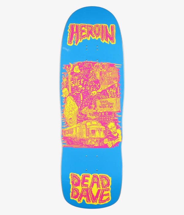 Heroin Skateboards Dead Dave Allegory Of Fear 10.1