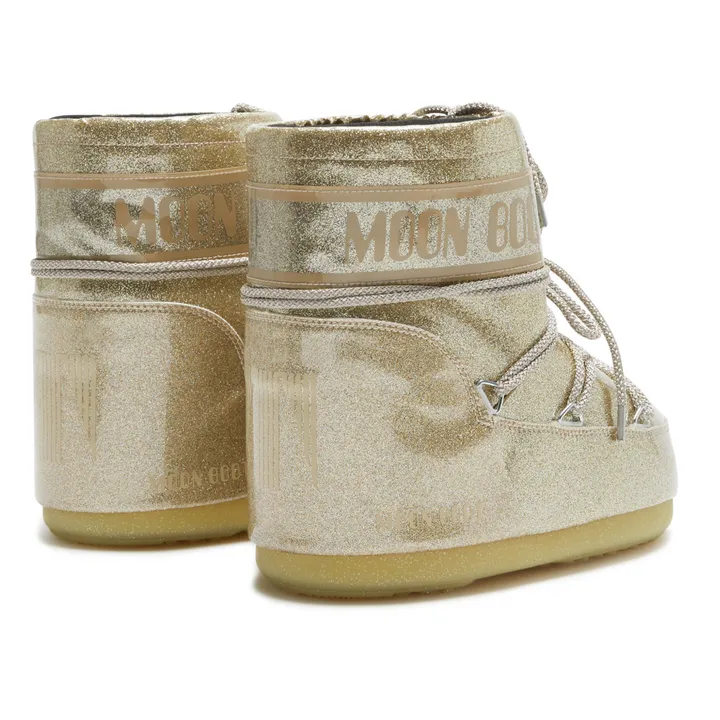 Moon Boot Moon Boot Icon Low Glitter | Doré