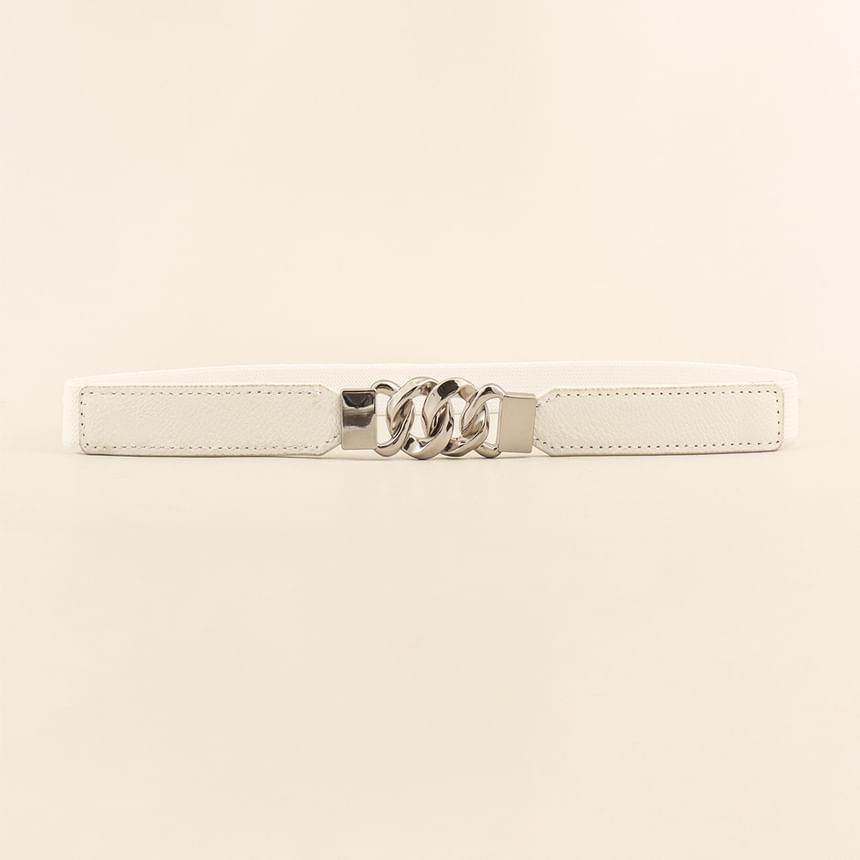 Bolgivy - Dikke elastische riem met ketting