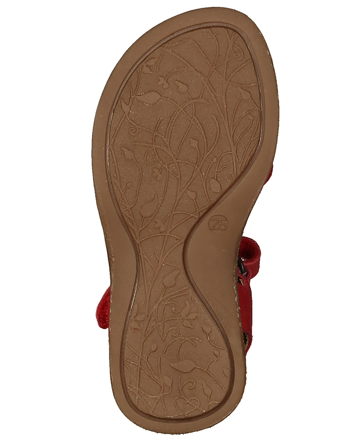 Sandalen LORE LEAVES in rot