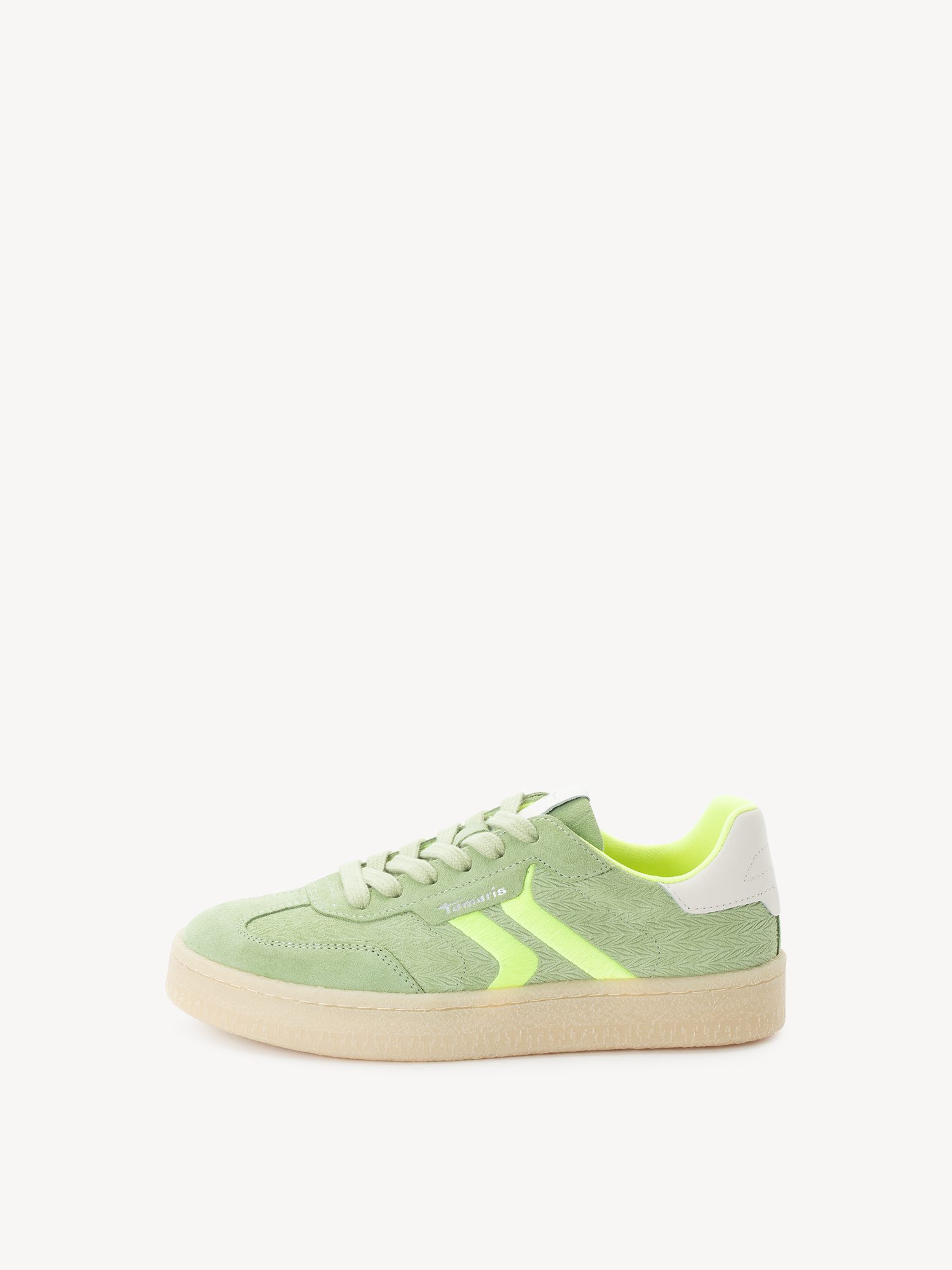 Leren Sneaker - groen