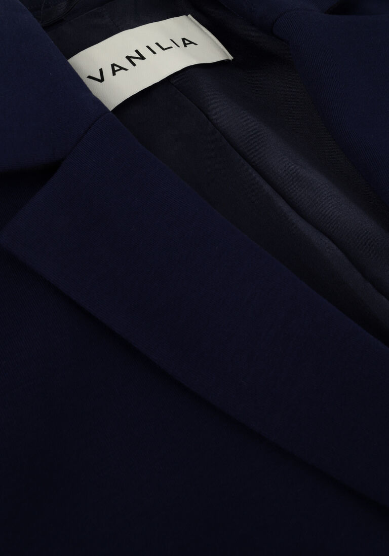 VANILIA donkerblauwe vanilia blazer short boxy blazer