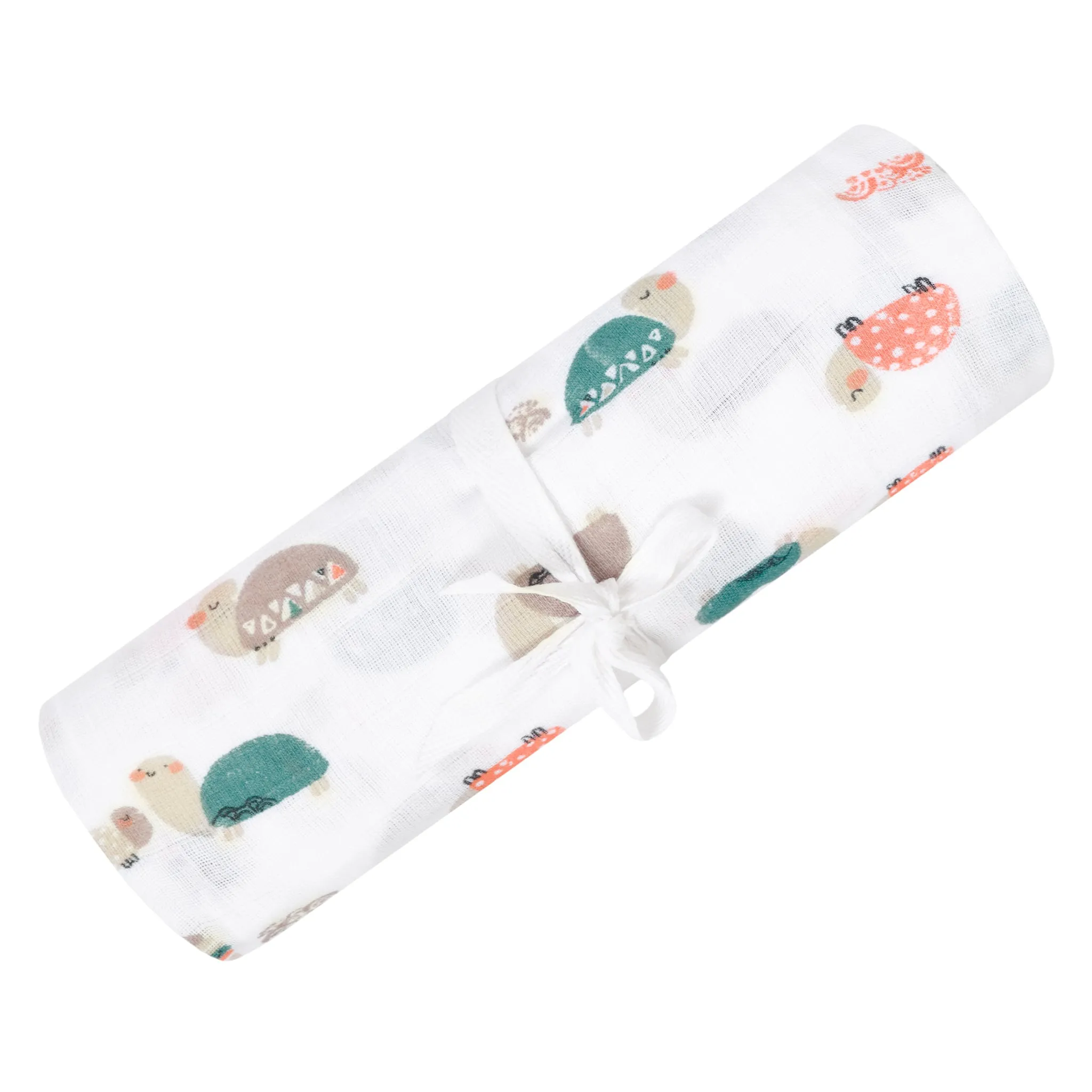 Perlimpinpin Couverture Mousseline - Tortues