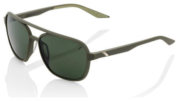 Lunettes Femme 100% Kasia Vert / Miroir Gris Vert