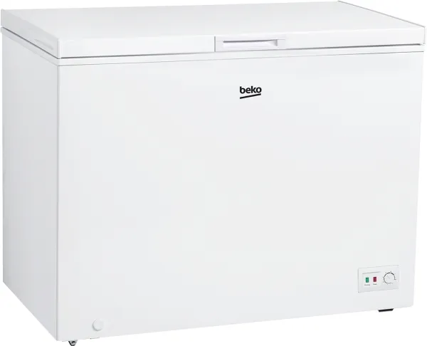Beko CF316EWN - Kumme - bredde: 112 cm - dybde: 70 cm - højde: 84.5 cm - 308 liter - Klasse E - hvid
