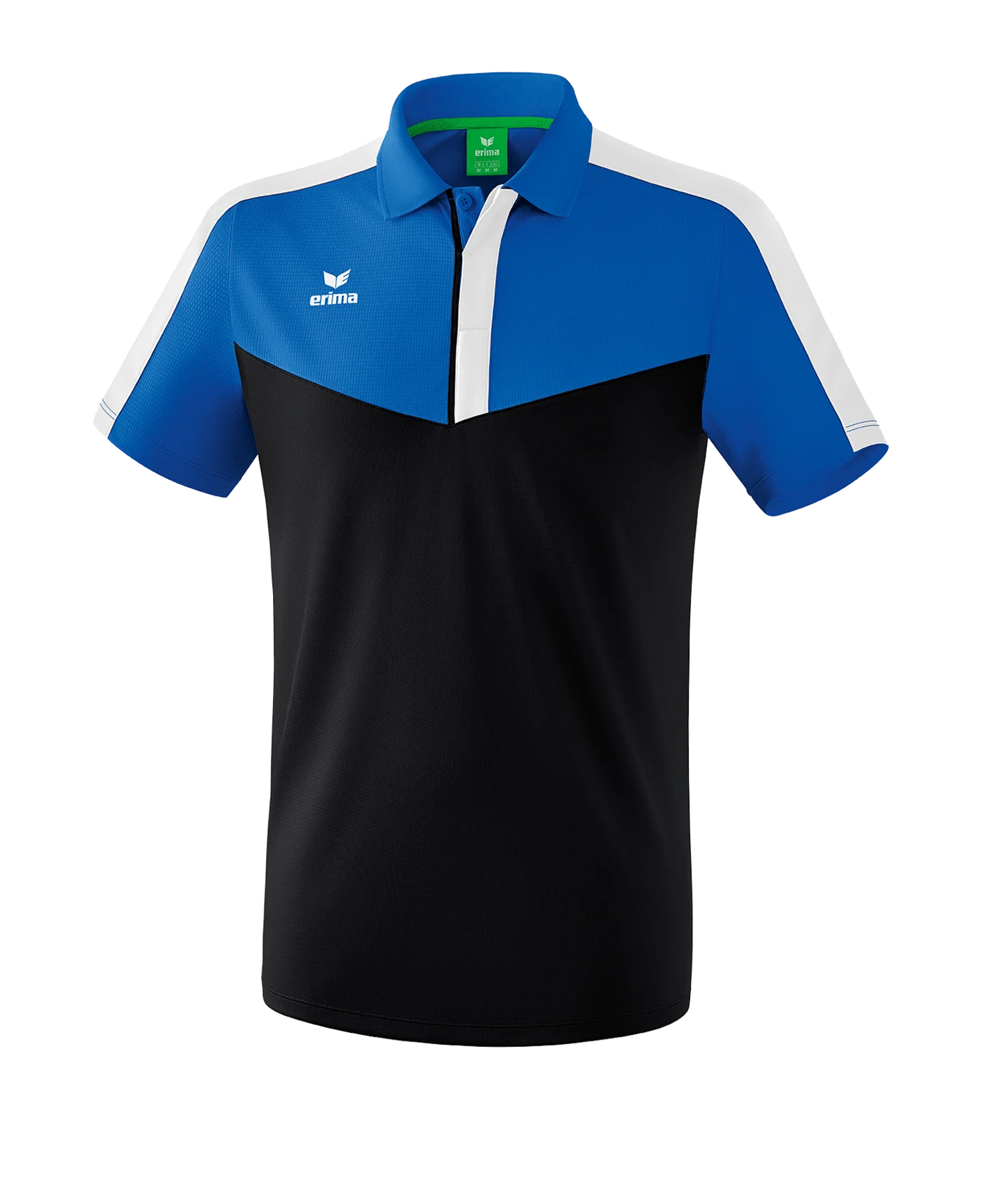 Erima Squad Poloshirt Blau Schwarz