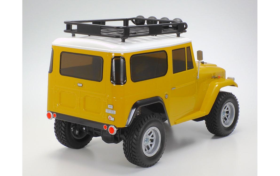 Scale Crawler Toyota Land Cruiser 40 CC-02 Gelb Bausatz 1:10<br>Toyota Land Cruiser Off-Road Modell im Massstab 1:10