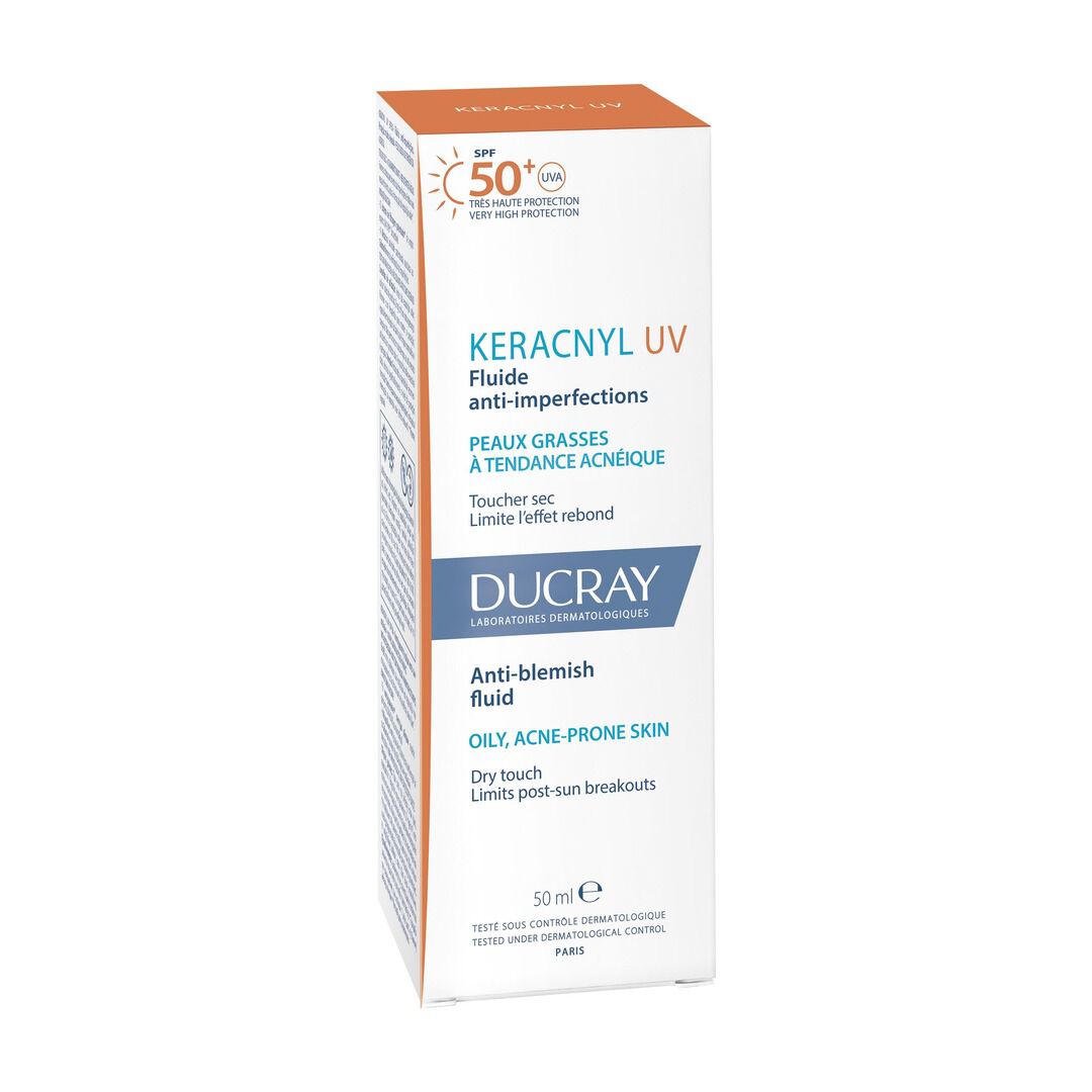 Ducray Keracnyl UV Fluído Anti-Imperfeições FPS50+ 50ml - 50ml